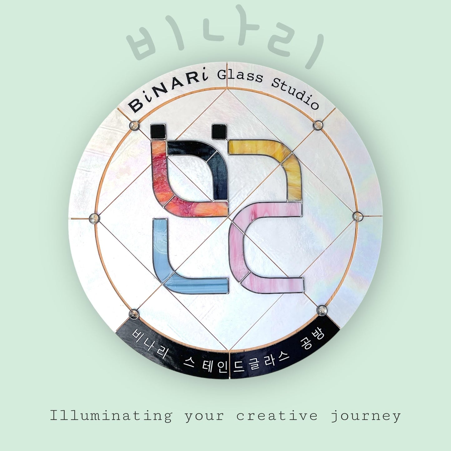Wissmach Stained Glass Sheet: Light Amber English Muffle (8"x12"-1 Sheet) | Curated by BiNARi Glass Studio