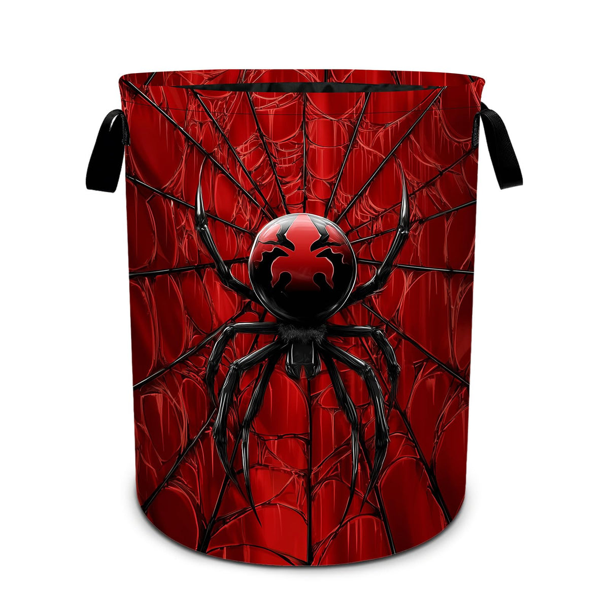 Halloween Laundry Basket Foldable Laundry Hamper With Handles Clothes Storage Bucket Organizer Laundry Bag For Bedroom Bathroom Laundry Storage 19.6 x 15.7