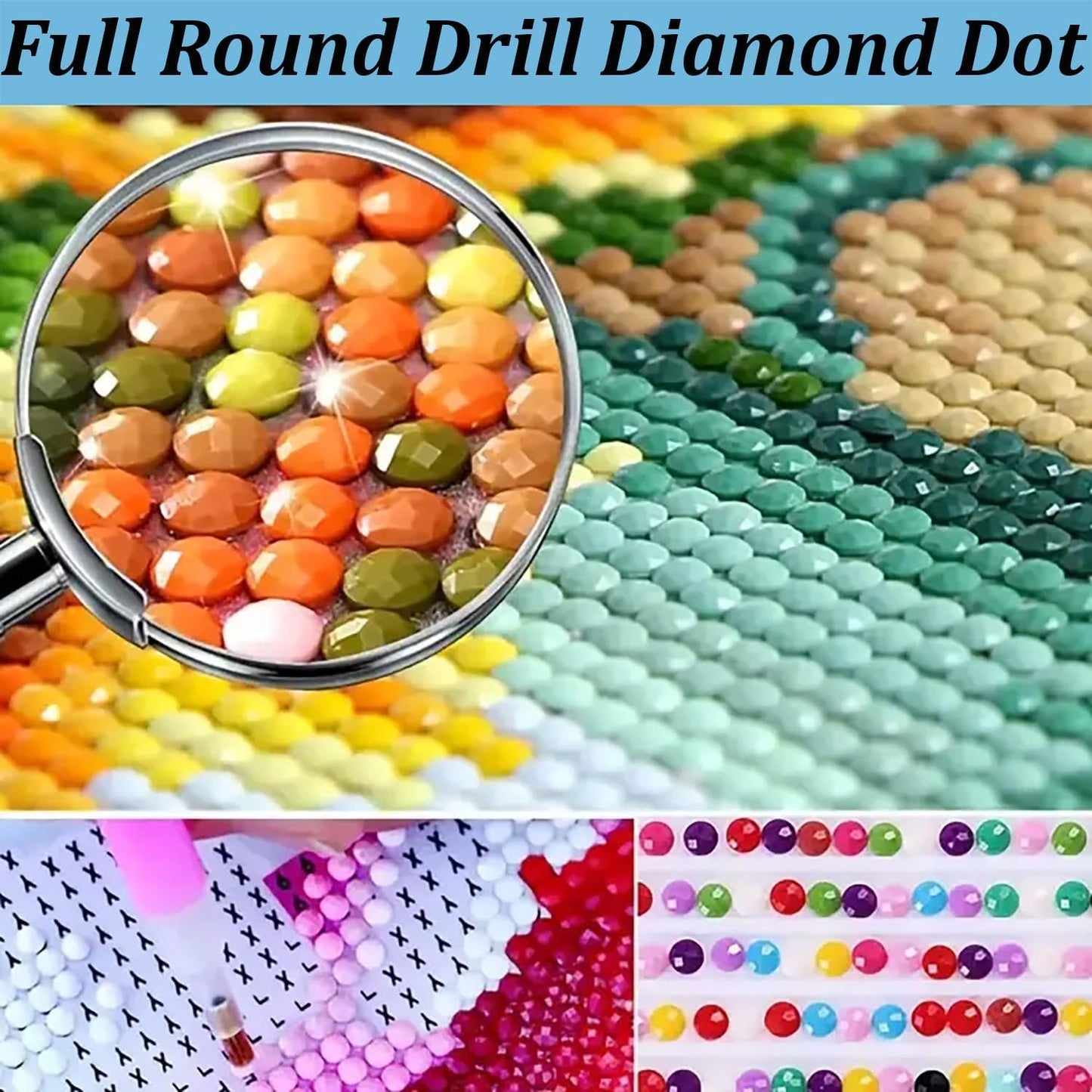 DIY Landscape Historic Campbells Covered Bridge Diamond Painting 12x16 Inch, Full Round Drill Kits Mosaic Art for Adults Relax & Home Wall Decor Festival Gift 431