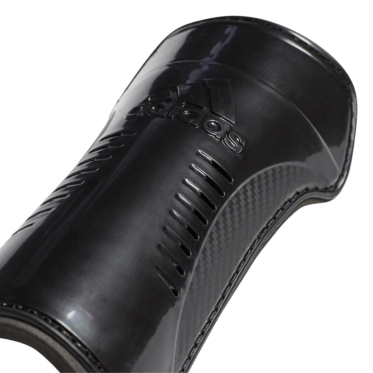 adidas Unisex-Child Performance Youth Sock Shin Guards, Black/White, Small