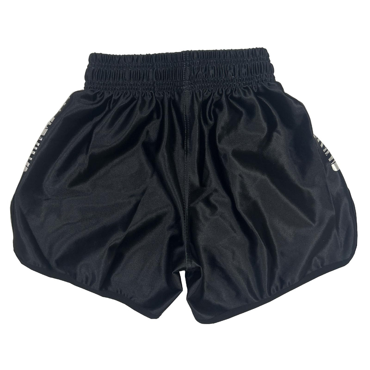 KKmeter Kids Boys Muay Thai Shorts Boxing Kickboxing MMA Club Training Competitions Athletic Trunk (US, Alpha, XX-Small, Regular, White)