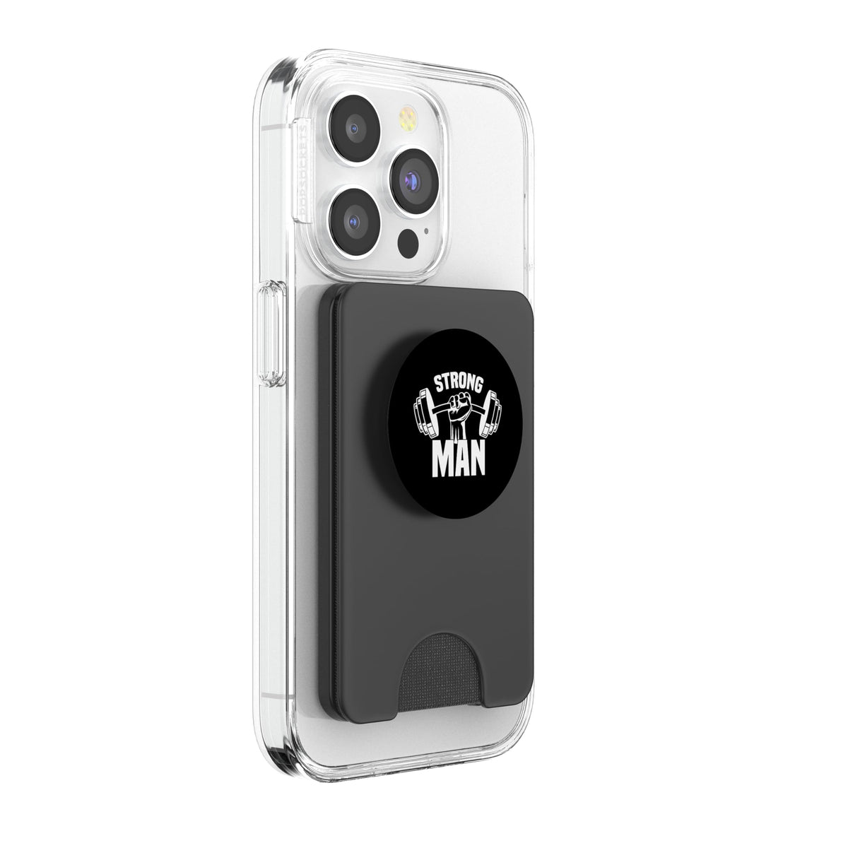 Strongman Gym Yoke Log Dumbbells PopSockets PopWallet for MagSafe