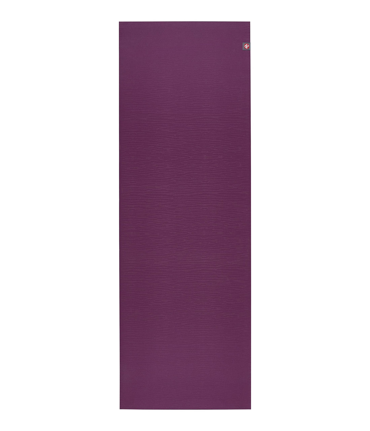 Manduka eKOLite Yoga Mat 71" - 4mm | Natural Rubber | Eco-Friendly | Soft Textured Surface | Natural Next-to-Skin Feel | 71 x 24 inches | Acai Midnight