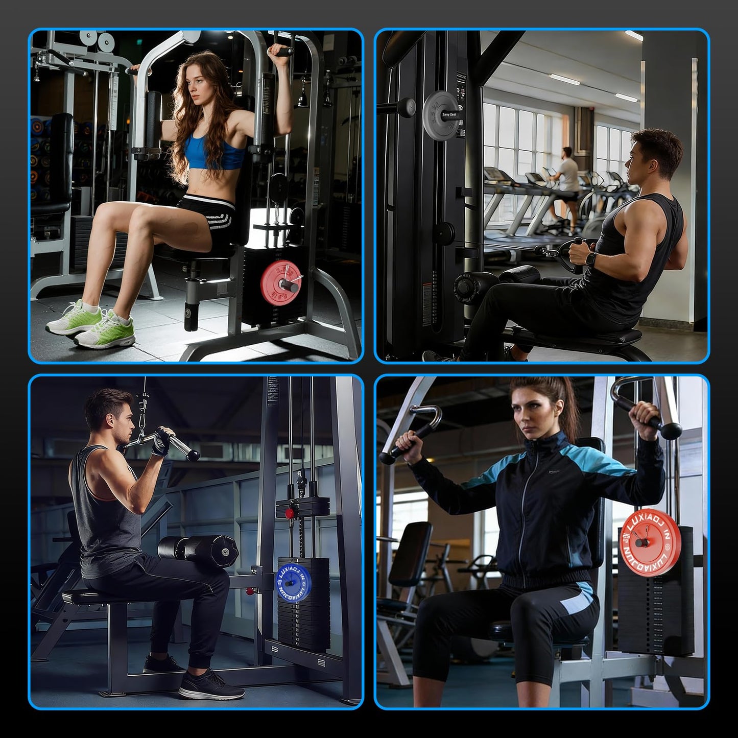 Reinforced Weight Stack Pin - Maximum additional Load Capacity of 50kg/110lbs - Load Extra Olympic Weight for Strength Training Weight Lifting in Gym Cable Machine & Home Gym(Dia:8mm Length:110mm)