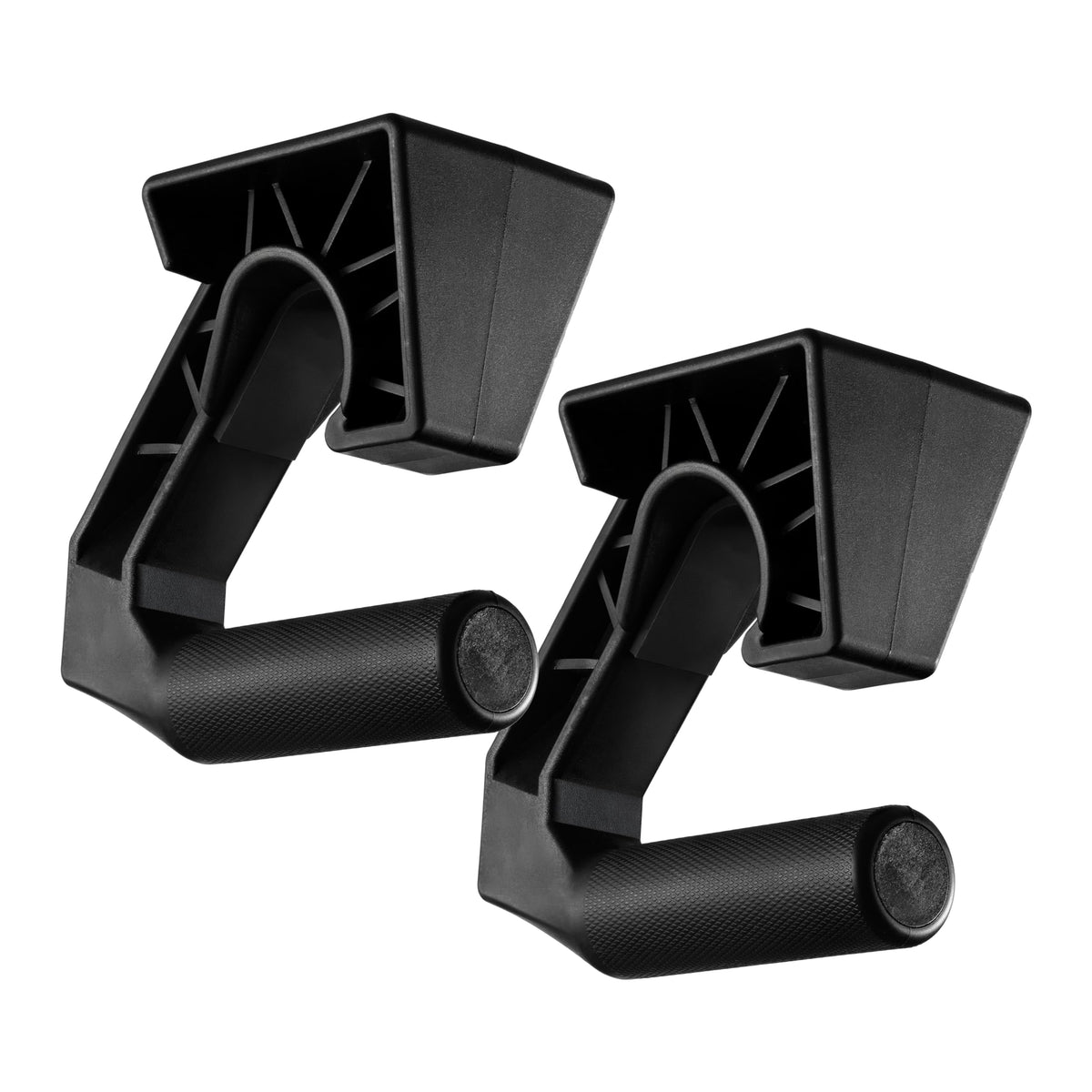 Goody Products Neutral Grip Pull Up Handles – Good..Grips Push Up Bars & Calisthenics Equipment for Doorway, Barbell & Floor Training, Portable Fitness Handles for Home Gym
