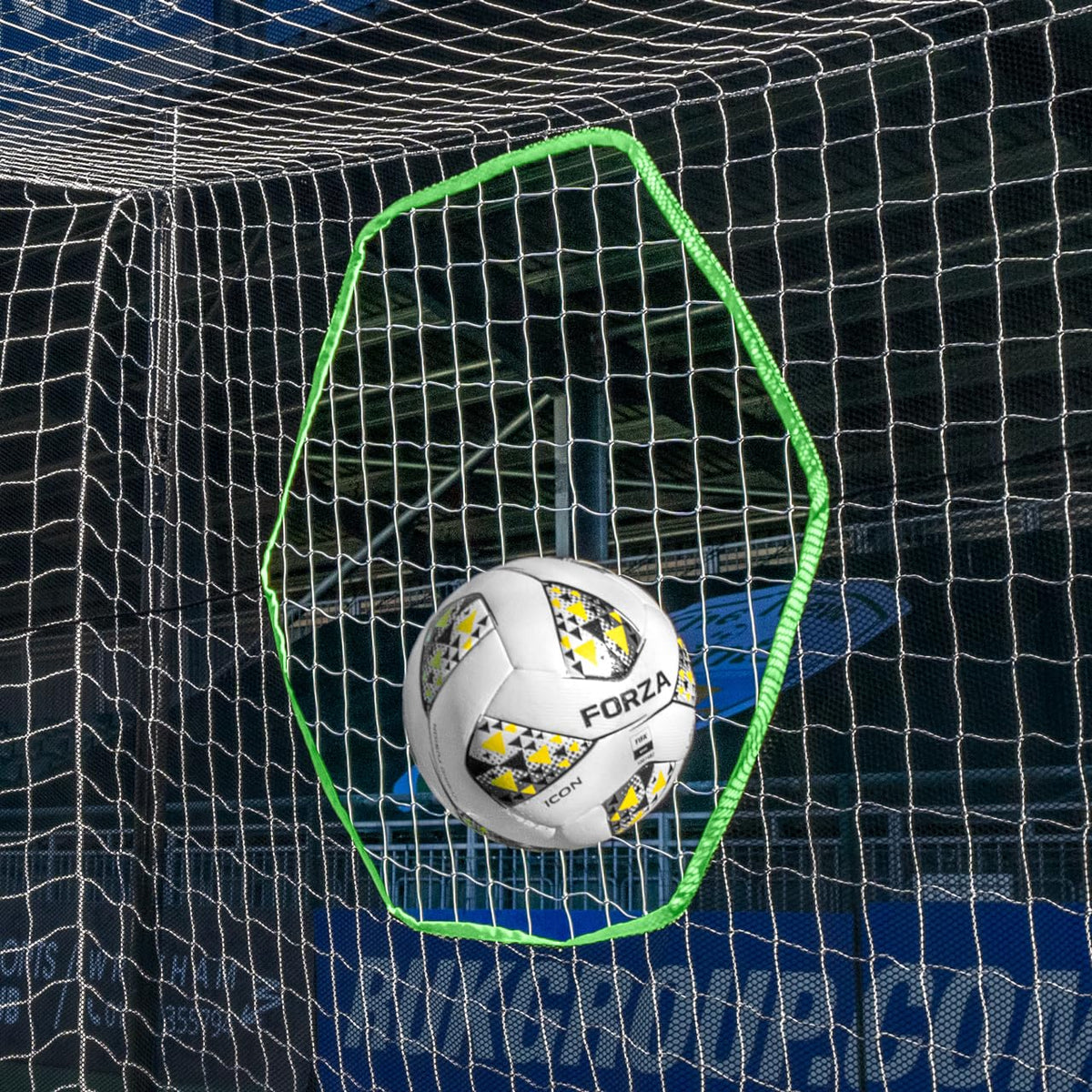 FORZA Professional Soccer Target Sheets | Soccer Target Nets with Scoring Zones for Improving Shooting Accuracy [4 Styles, 10 Size Options] (Academy, 6ft x 4ft)