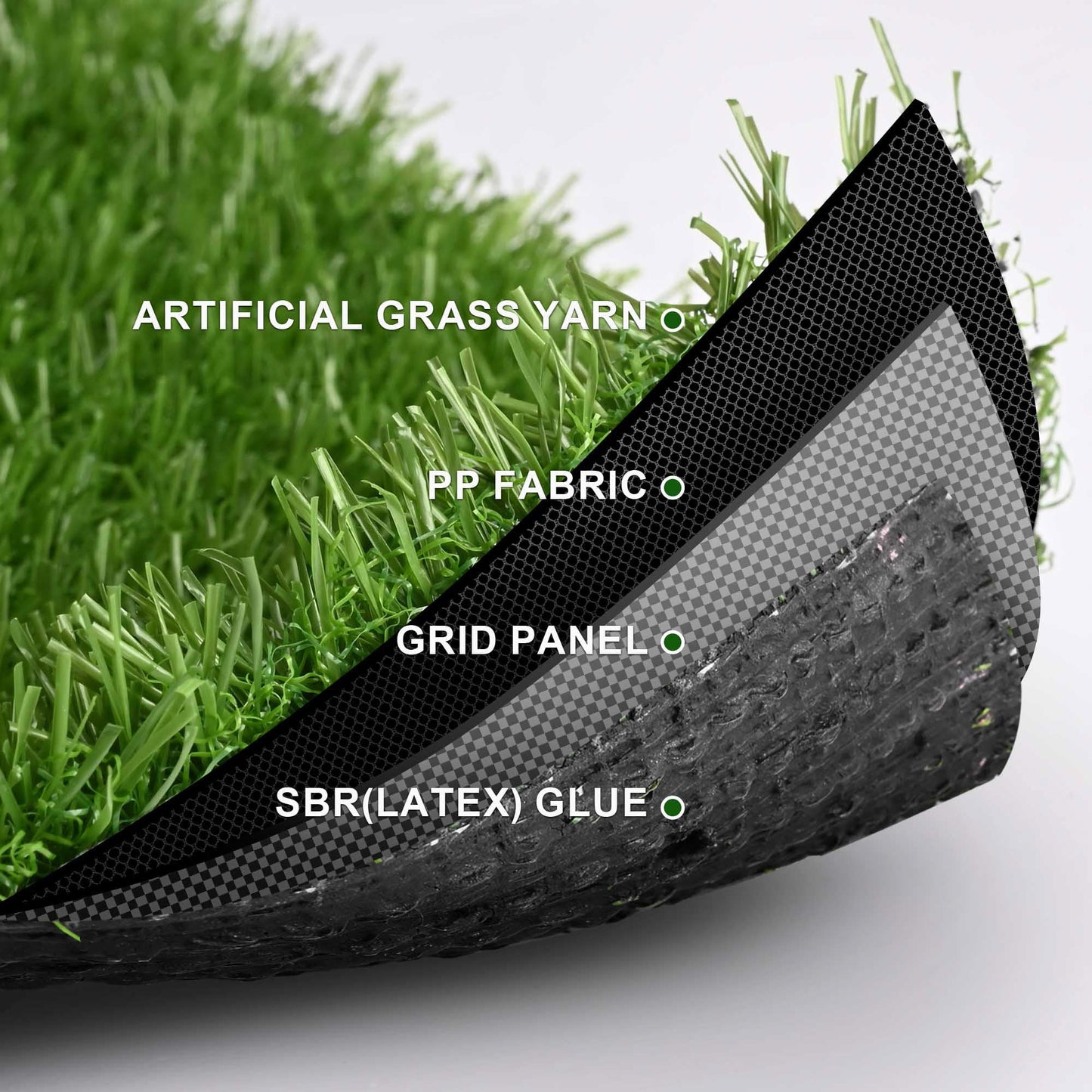 Yescom 4x20FT Gym Turf Artificial Grass Rug Exercise Mat for Sled Track Flooring