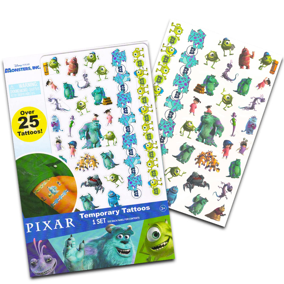 Disney Monsters Inc Birthday Party Favors Set - Bundle with 24 Monsters Inc Play Packs | Mini Coloring Books for Goodie Bags (Pixar Monsters University Party Supplies)