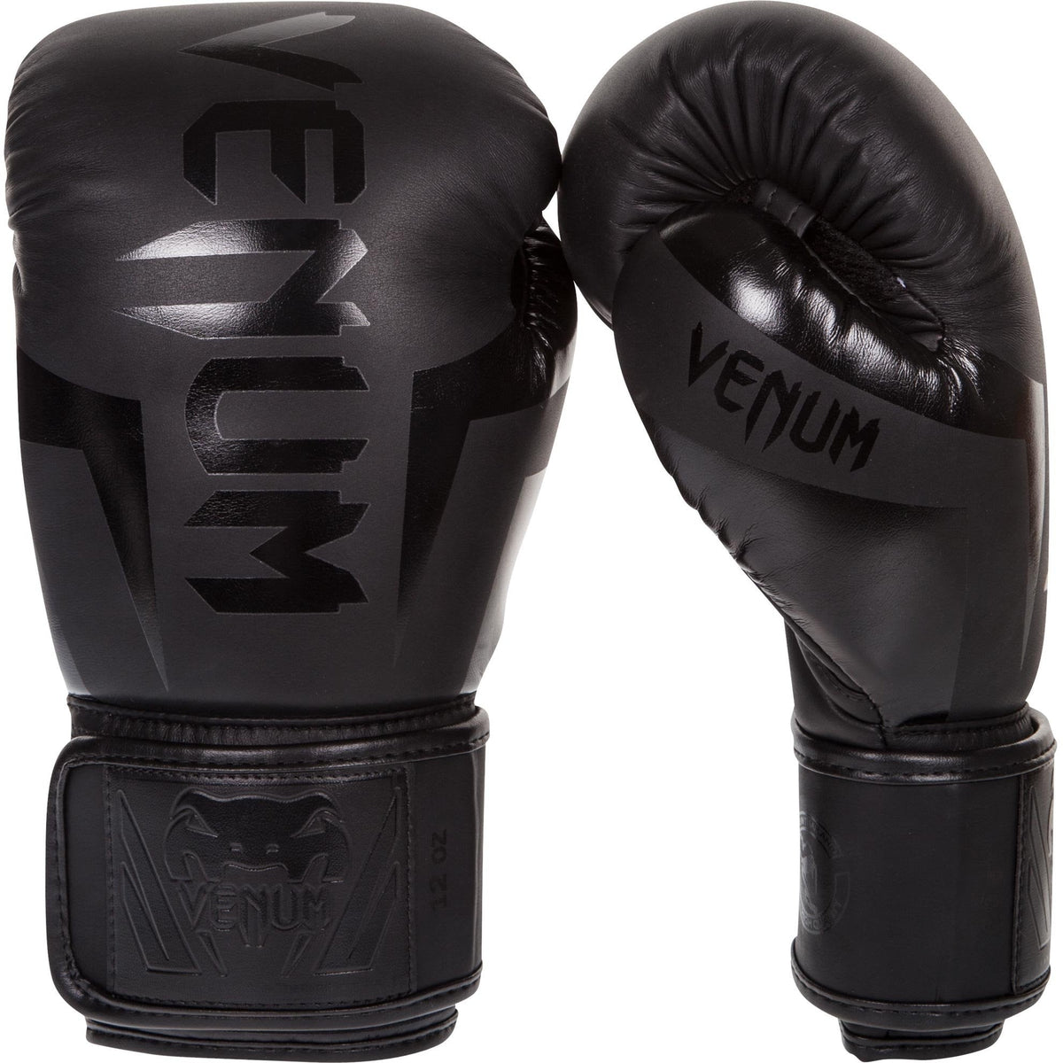 Venum Unisex Adult Elite Training-boxing-gloves, Black, 12 Oz US