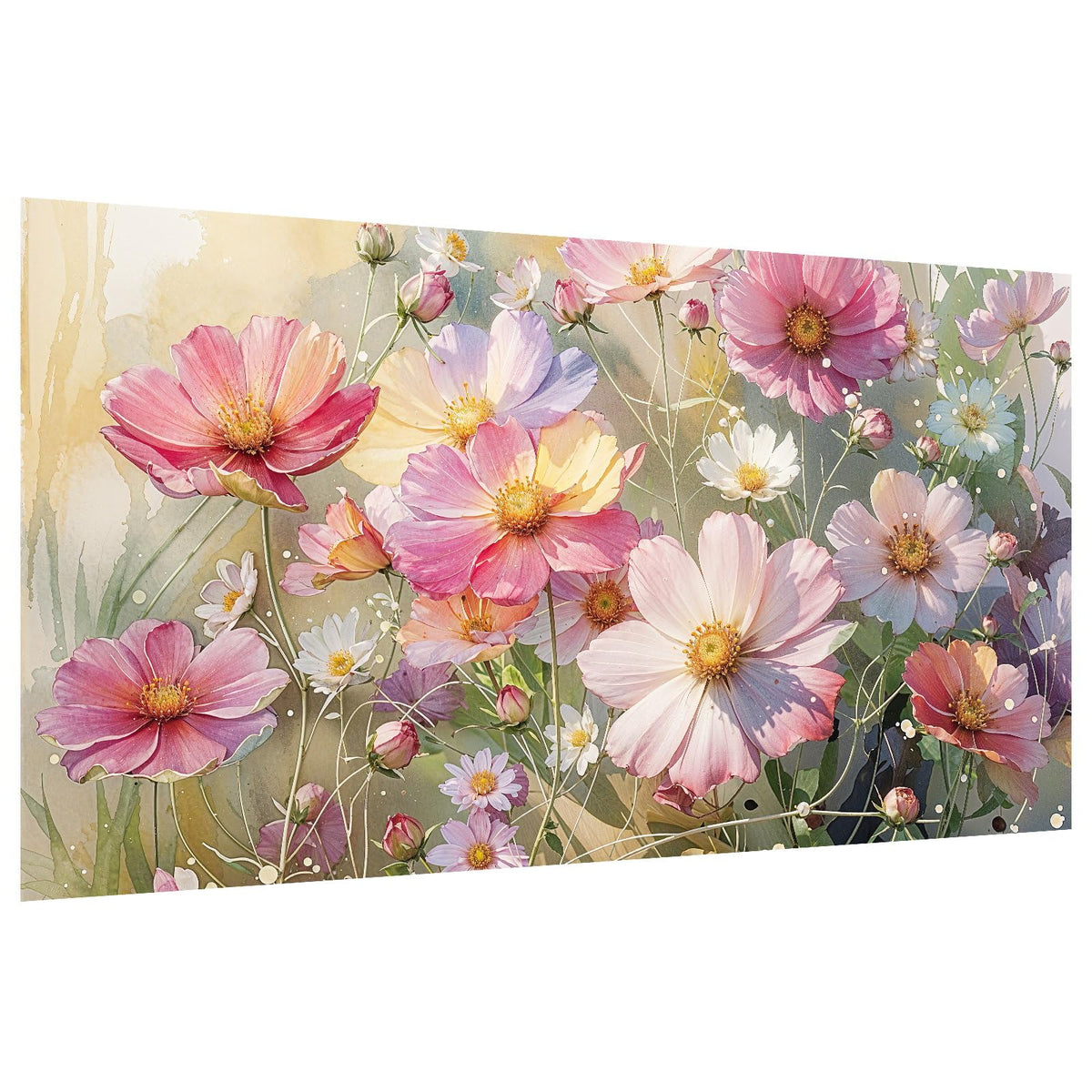 JOOZ Large Diamond Painting Kits for Adults - DIY 5D Flowers Diamond Art Kits for Adults, Full Drill Flowers Diamond Art Painting, Gem Art Kits for Home Wall Decor (27.5 X 15.7 Inch)