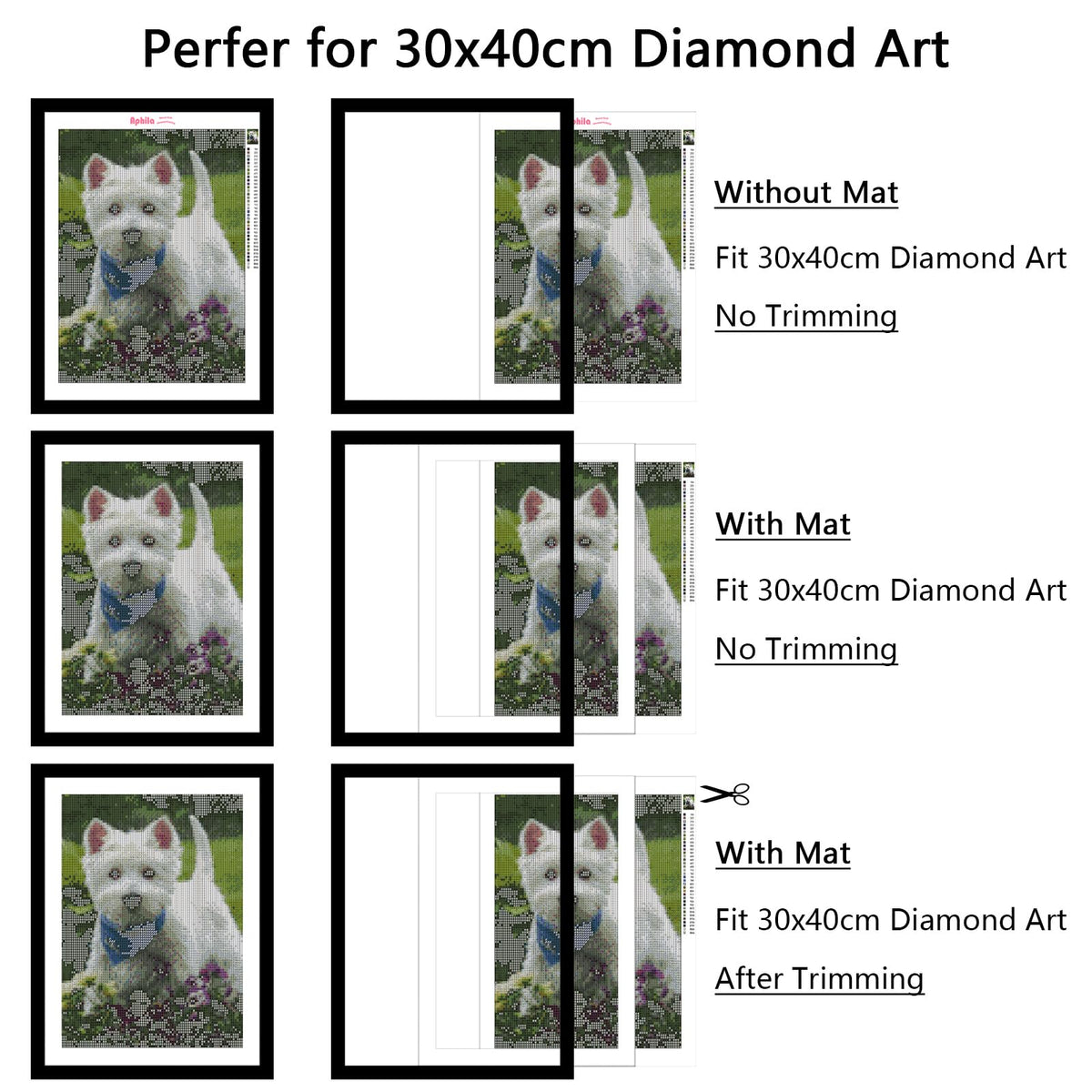 2 Pack 12x16 Picture Frame Black, Solid Wood Diamond Art Painting Frames 30x40cm, Display Pictures 10x14 with Mat or 12 x 16 Without Mat, 16x12 Frame for Photos Posters Prints Artworks, Wall Hanging