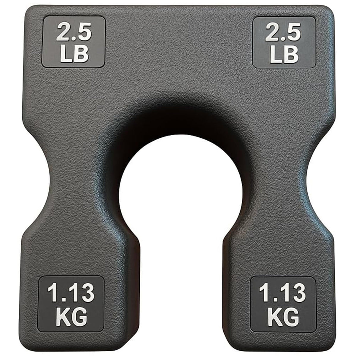 2.5 lb Weight Stack Add On – 2.5 Pound Weight Stack Adapter Plate for Home Gym & Exercise Machines, Add Resistance to Weight Stack, Incremental Weight Adjustments for Improved Strength Training Results