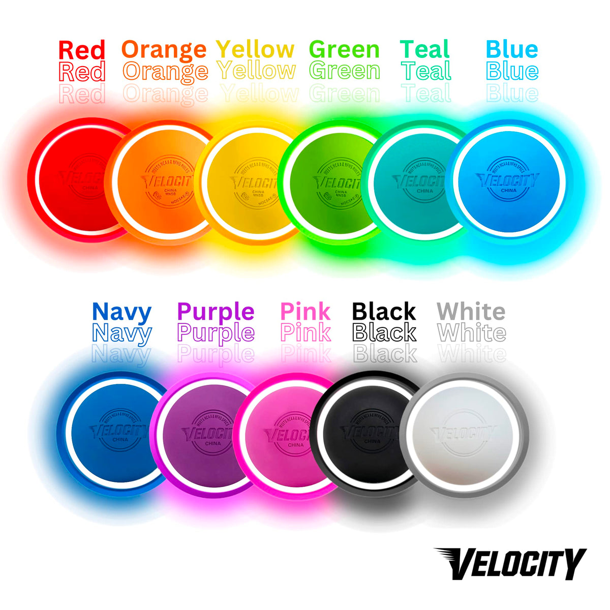 Velocity Practice Lacrosse Balls - 1, 2, 3, 6, 12, 18, 24, 36, 60 and 120 Packs - Official Size and Weight - Teal