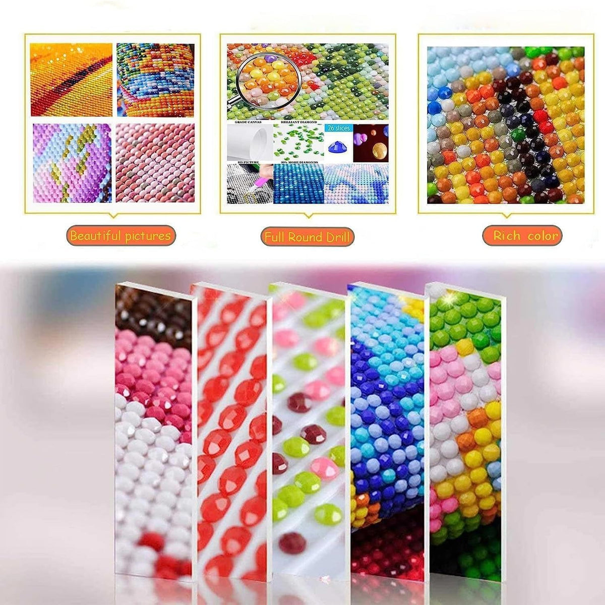 Leatrice Skull Diamond Painting Kits for Adults Butterfly Diamond Art Kits Gem Art Dots Paintings for Adults Full Drill Round Diamond Dots for Beginners DIY Home Wall Decor 11.8x15.7 Inches