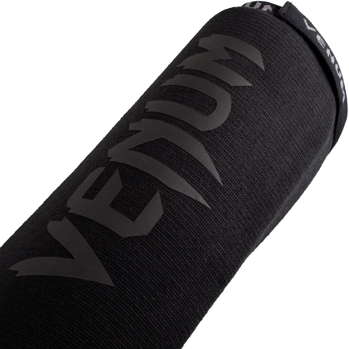 Venum Kontact Shin Guards - Black/Black - L