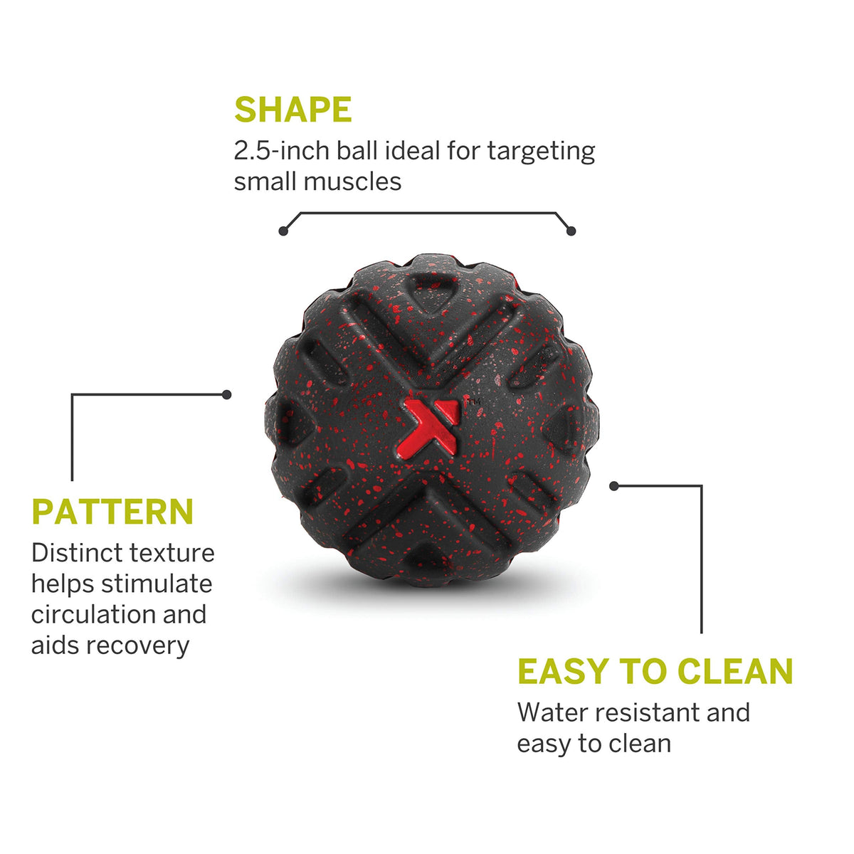 TriggerPoint Performance Therapy Trigger Point MB Deep Tissue 2.5-Inch Textured Massage Ball
