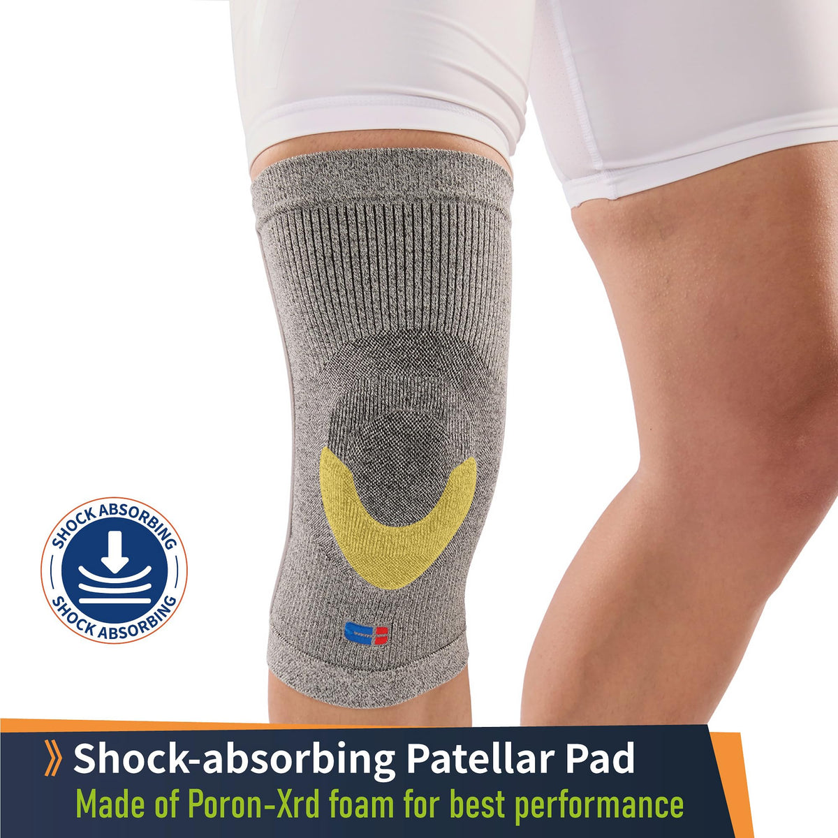 Comforband Premium Recovery Knee Compression Support – Germanium & Bamboo Charcoal Infused Knee Brace for Improved Circulation, Joint Stability, and Pain Relief (X-Large)