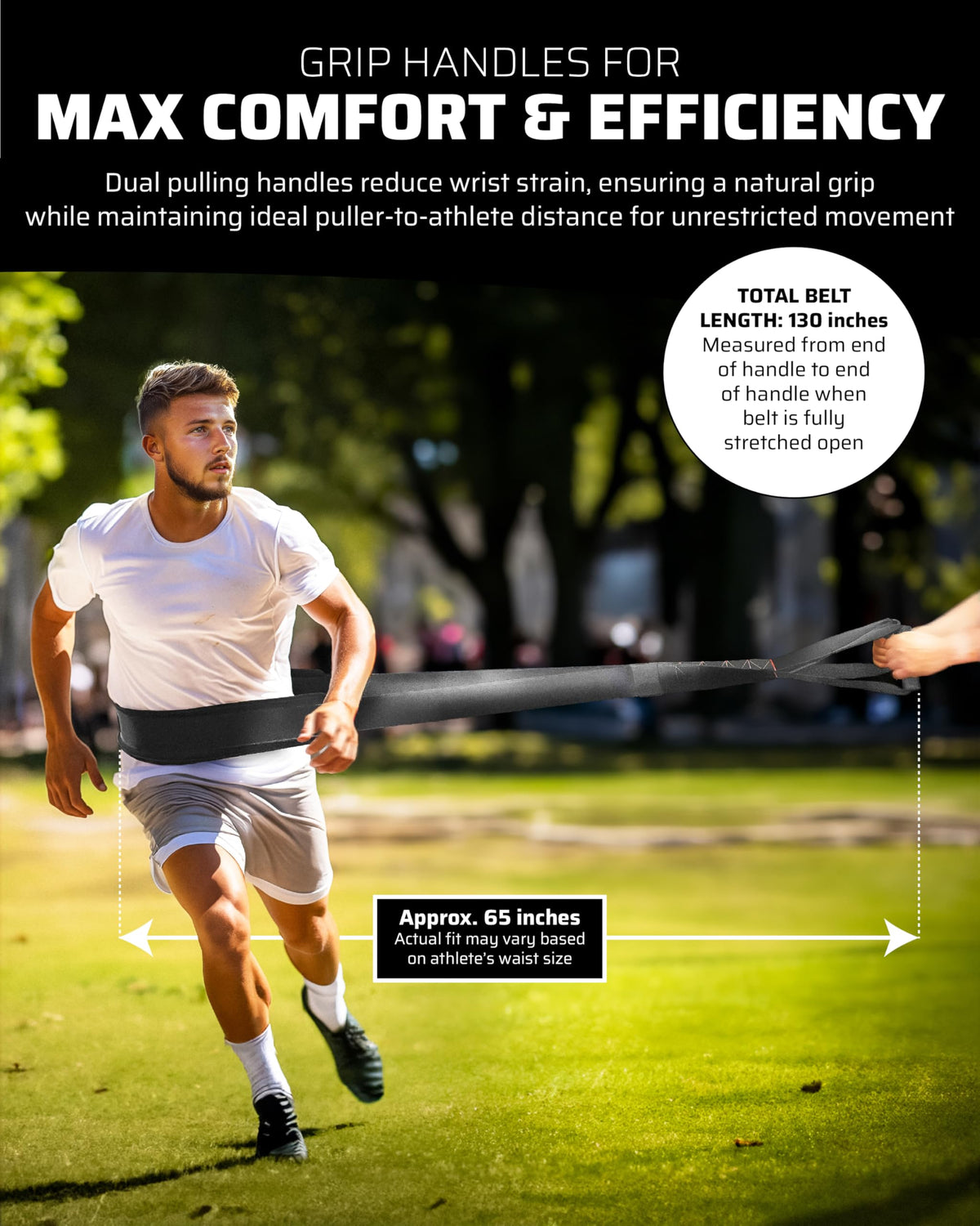 THEFITGUY Resistance & Sprint Mastery Bundle – Coach Resistance Belt and Ultimate Dip Belt