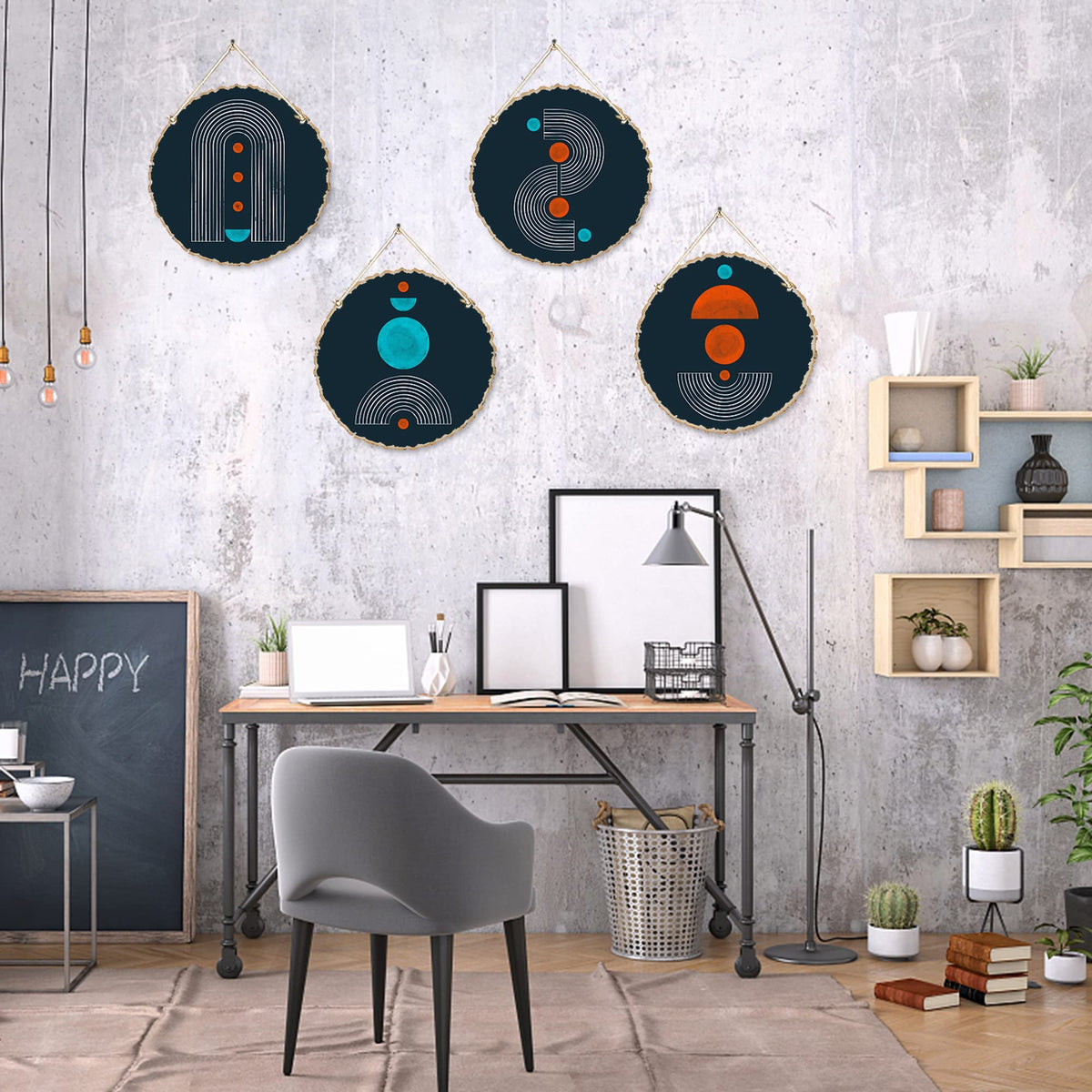 Prsildan 4 Pcs Large Natural Wood Slices, 11-12.5 Inches Unfinished Wood Centerpieces for Tables, DIY Round Rustic Wooden Circle Crafts for Wedding Table Décor