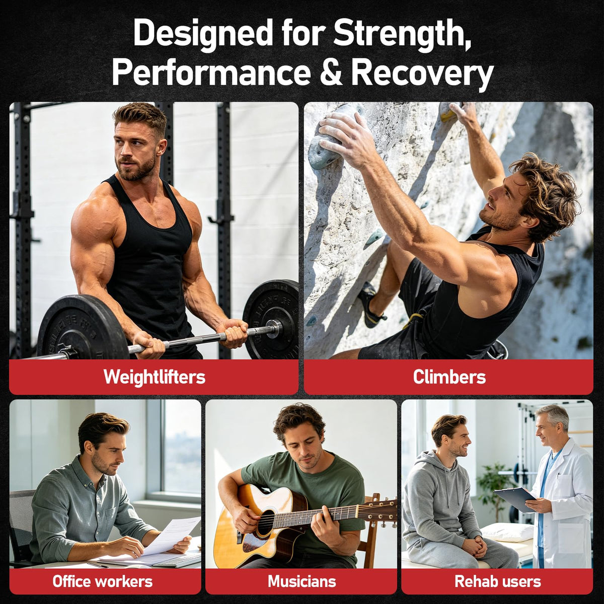 FitBeast Wrist Roller Forearm Strengthener & Forearm Exerciser Set with Adjustable Resistance Grip Strength Trainer & Loading Pin, Fits 1" & 2" Weight Plates for Grip, Wrist & Forearm Training