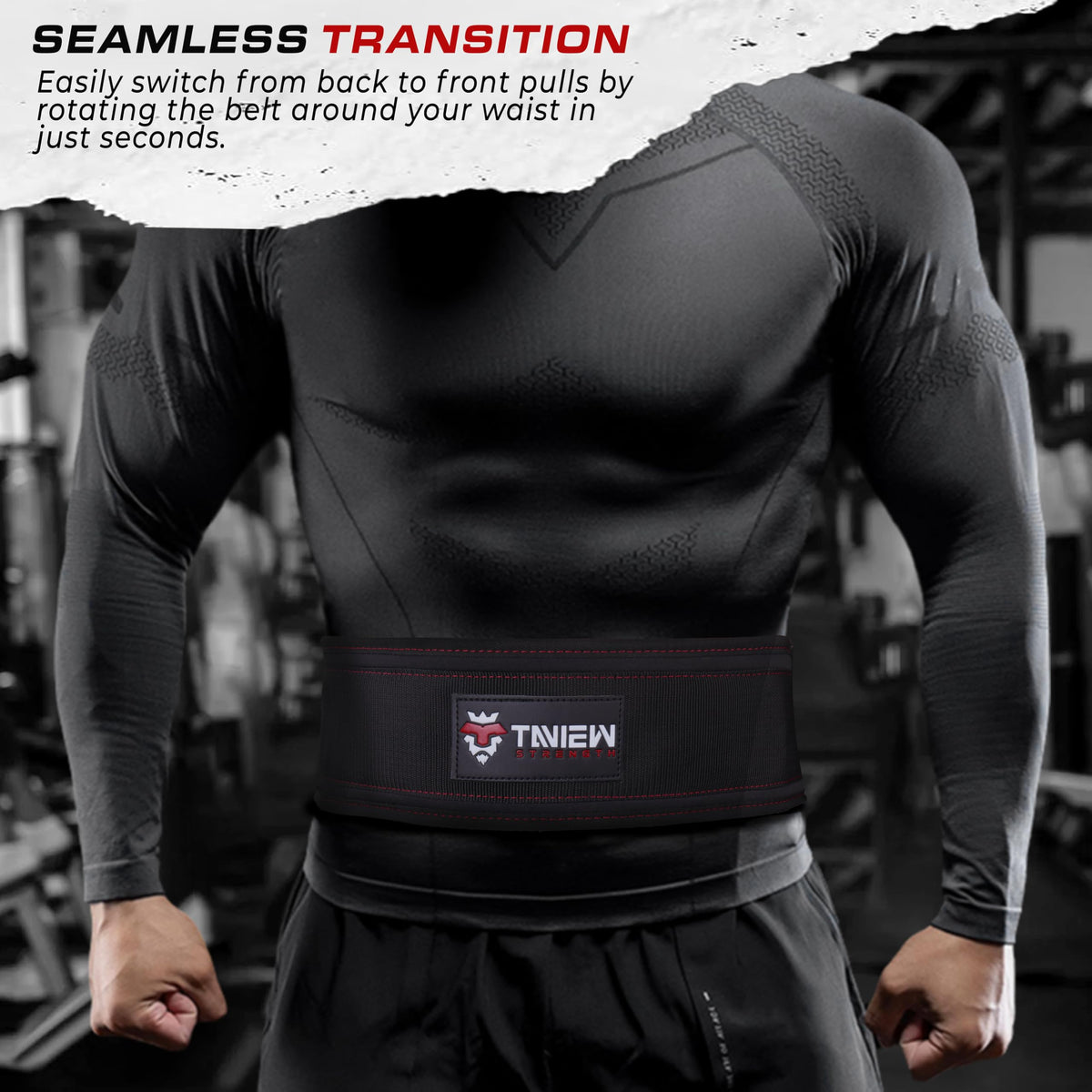 Sled Pulling Belt with Adjustable Closure, 2 Sled Pulling Straps & 4 Hooks – Ideal for Resistance Training, Strength, Agility, and Multi-Directional Pulling (Back, Front, Sides)