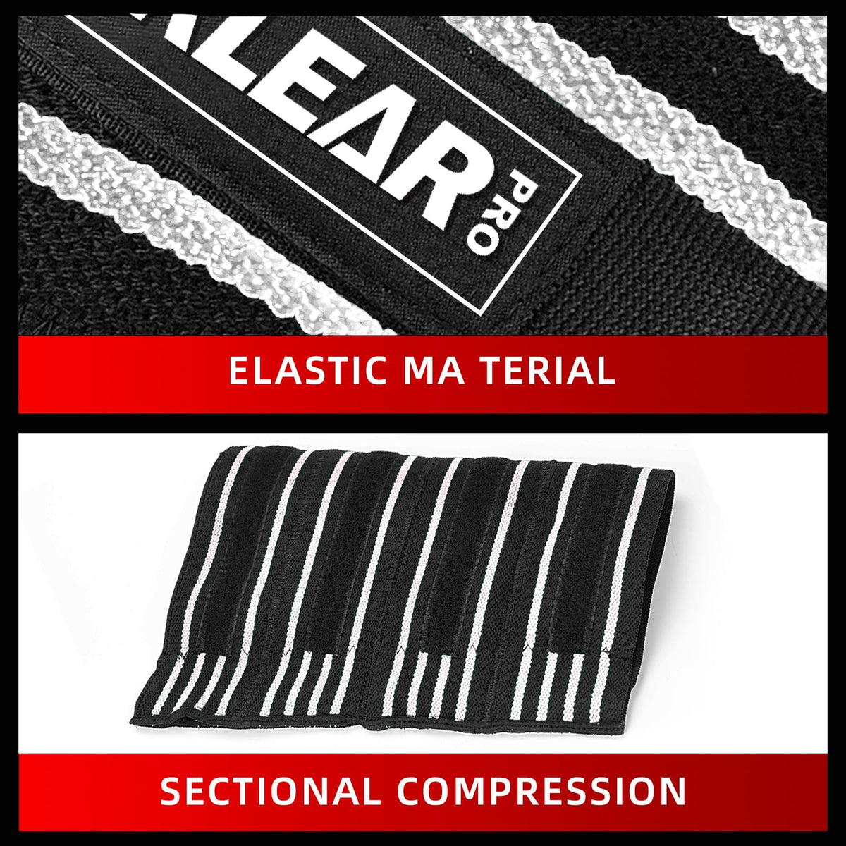 MANUEKLEAR Elbow Sleeves for Weightlifting, Adjustable Elbow Wraps for Weightlifting (XL(12.5"-14.5"))