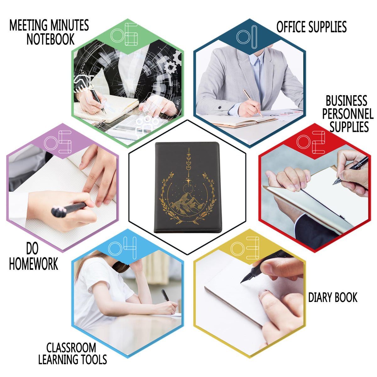 CMNIM Fantasy Novel Merchandise Gifts Lover Journal Notebook City of N Book Gift for Fantas-y Lovers