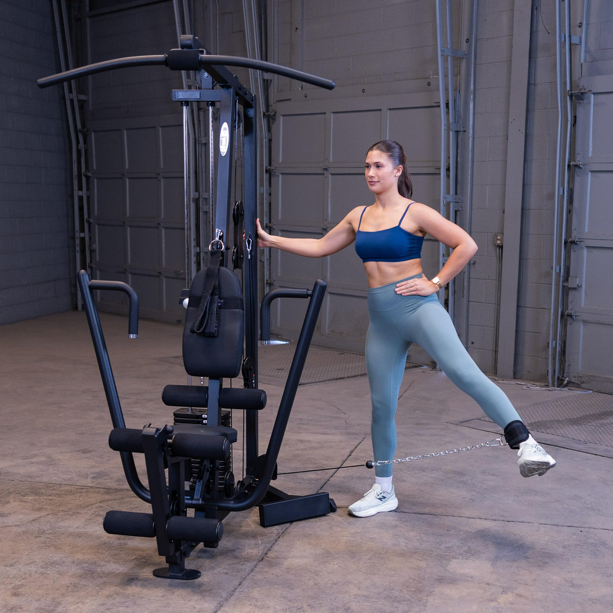 Body-Solid (G1S) Selectorized Weights Stack, Commercial and Home Gym Machine, Arm & Leg Strength Training Exercises