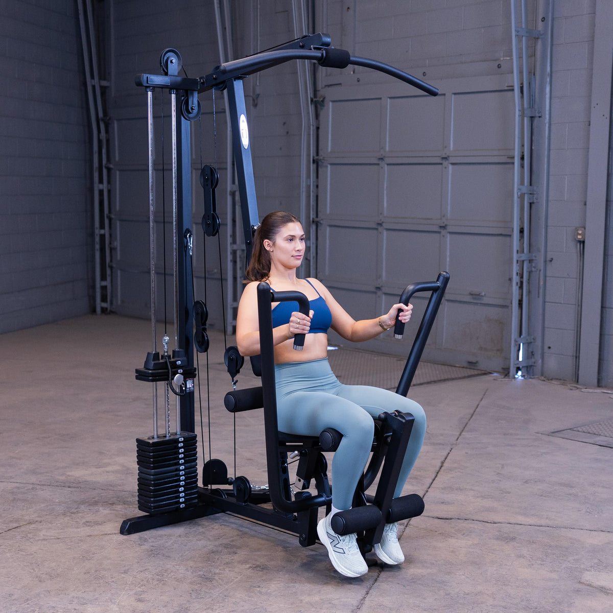 Body-Solid (G1S) Selectorized Weights Stack, Commercial and Home Gym Machine, Arm & Leg Strength Training Exercises