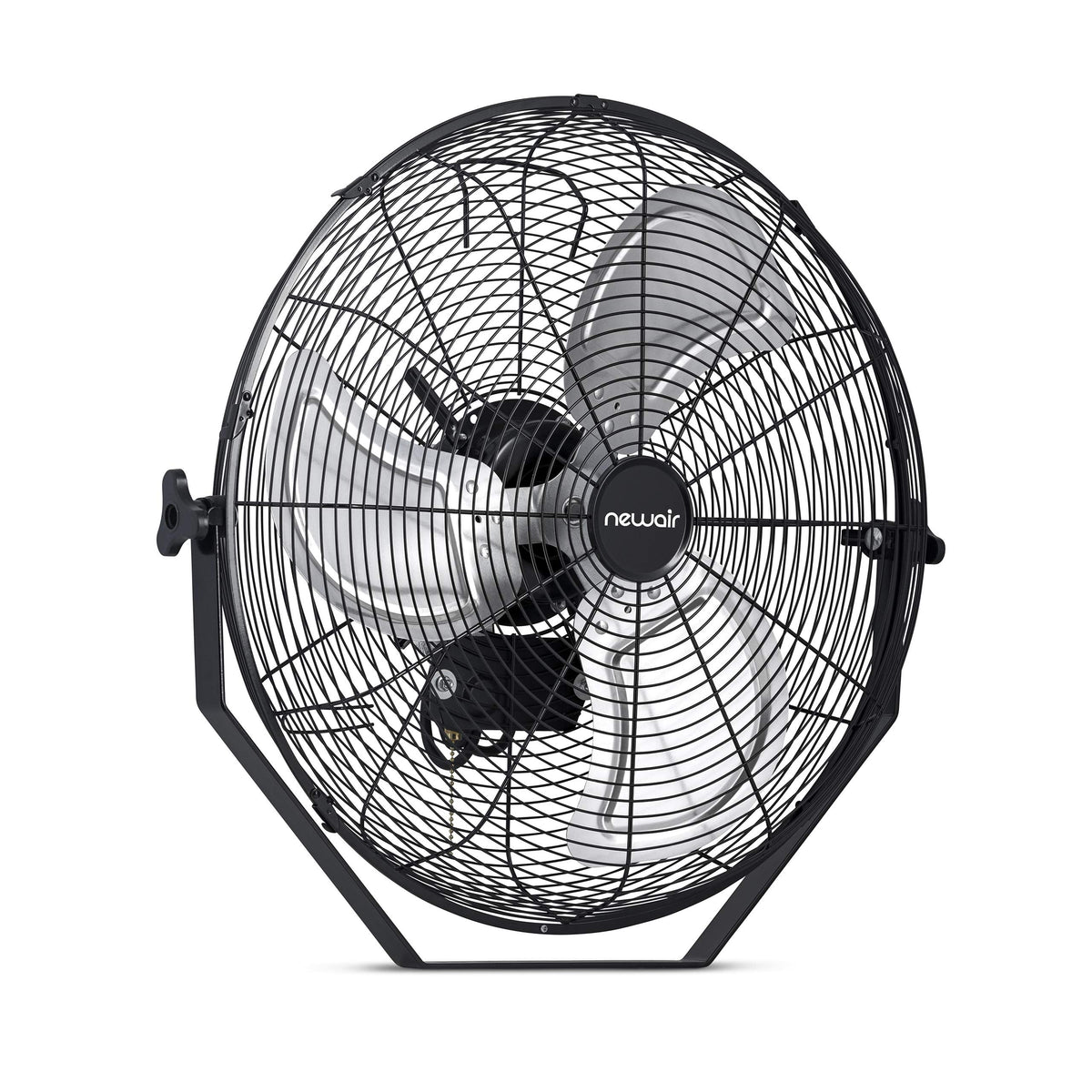 NewAir 18” High Velocity Wall Mounted Fan | Industrial Grade with 3,000 CFM Airflow, 3 Speeds and Heavy-Duty Metal Blades | Fan for Bedroom Garage, Gym & Home Use