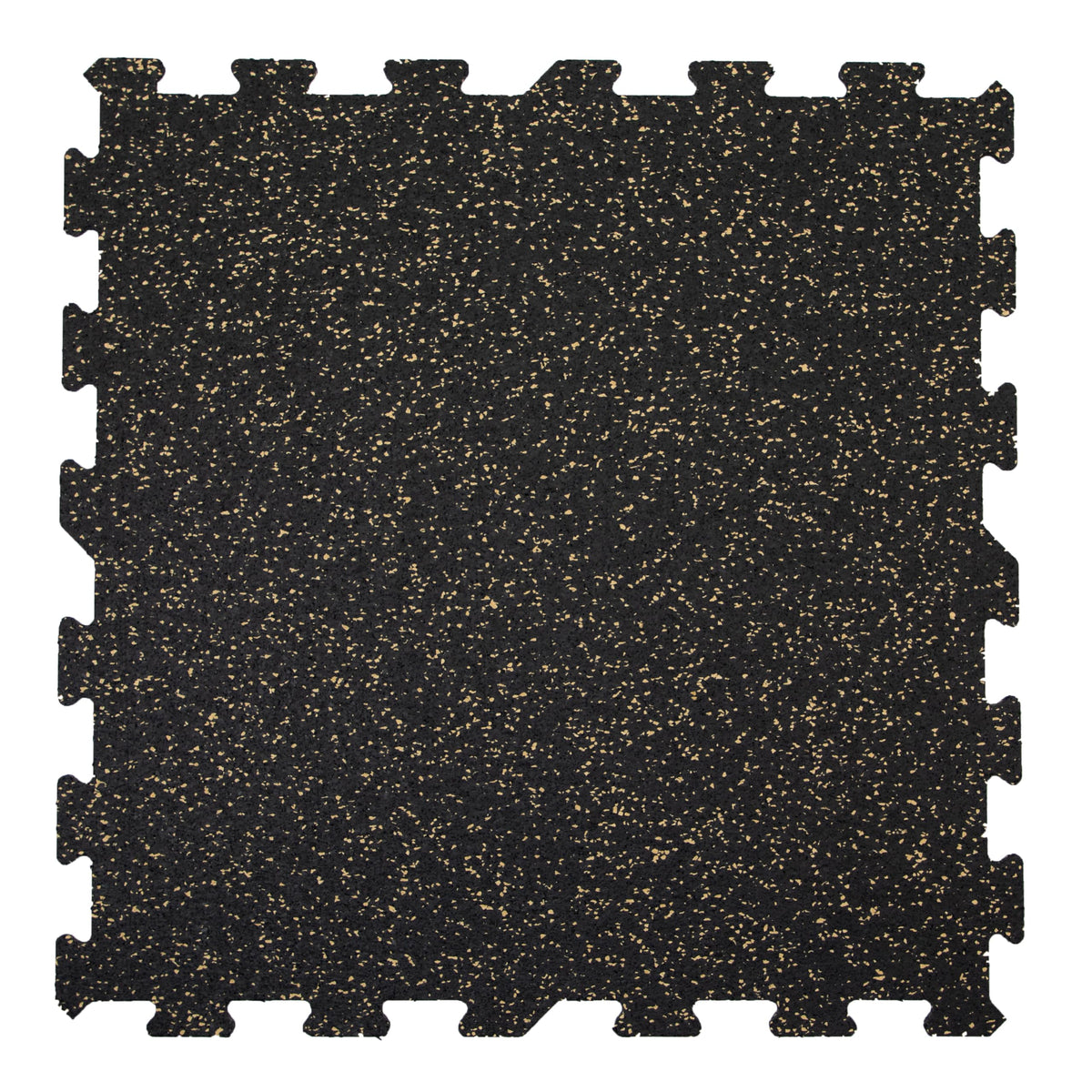 IncStores 8mm PowerLock Tiles, Interlocking Rubber Gym Mats for Home Gym Flooring & Fitness Room Floors, 23"x23", 9 Tile Pack, Cork