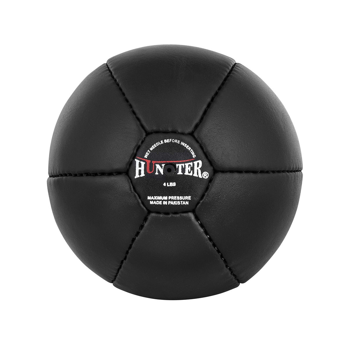 Hunter Leather Speed Bag for Boxing, Premium Cowhide Punching Speed Bag with Swivel, Lightweight Bladder for Fast Rebounds & Reflex Training