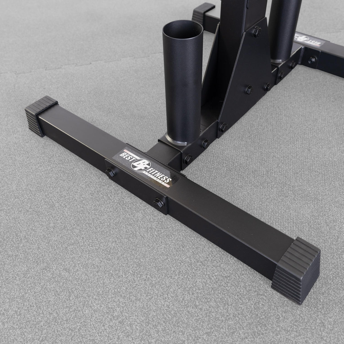 Body-Solid (BFWT10B) Weight Tree Rack for Olympic Plates - Bumper Plate Storage, Weight Plate Holder